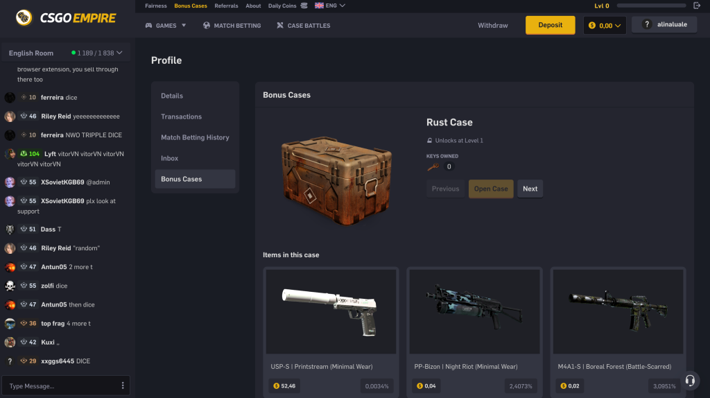 csgoempire legit