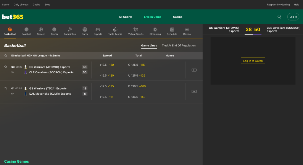 Unique Features of Bet365